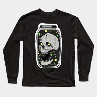 Skull in a Jar Long Sleeve T-Shirt